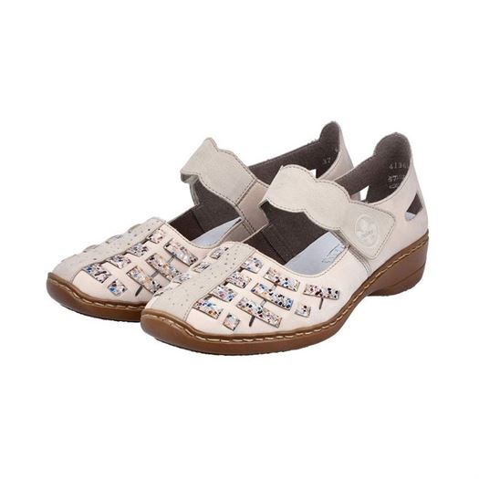 Rieker femme 41369 beige1278002_6 sur voshoes.com