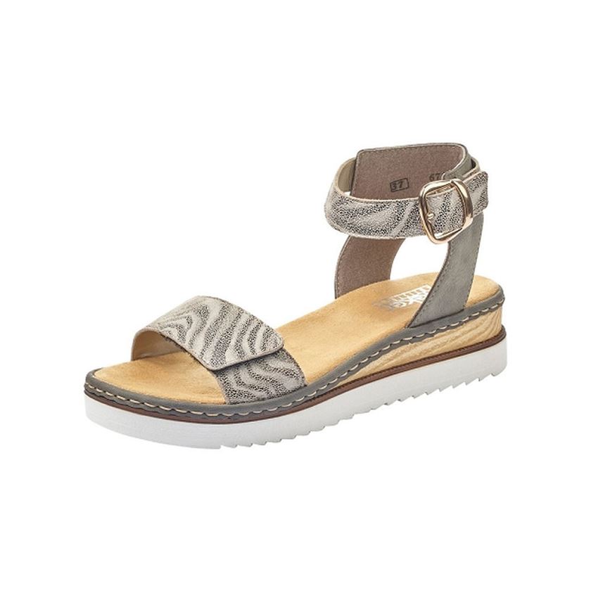 Rieker femme 67952 gris1278201_2 sur voshoes.com