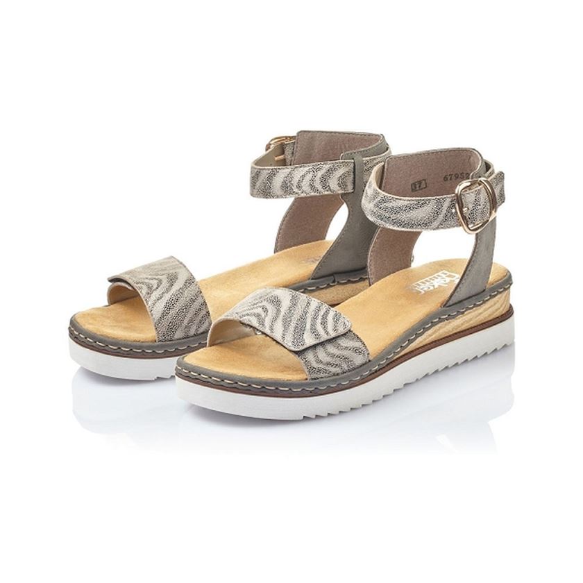 Rieker femme 67952 gris1278201_3 sur voshoes.com