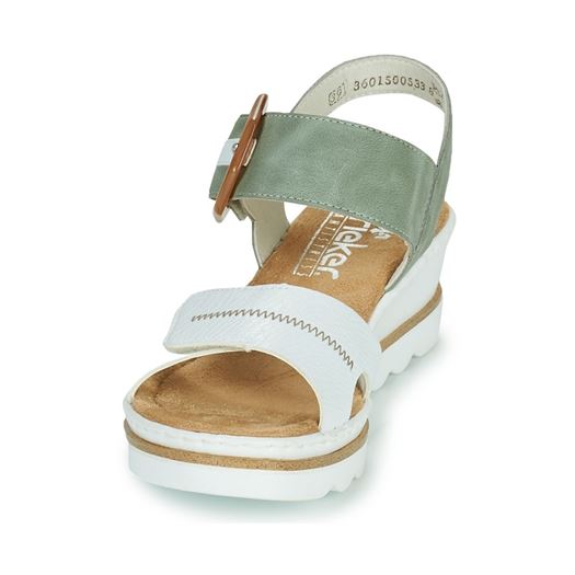 Rieker femme 67476 vert1278601_3 sur voshoes.com