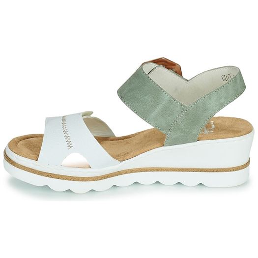 Rieker femme 67476 vert1278601_4 sur voshoes.com