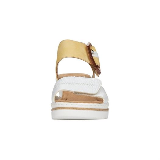 Rieker femme 67476 blanc1278602_4 sur voshoes.com