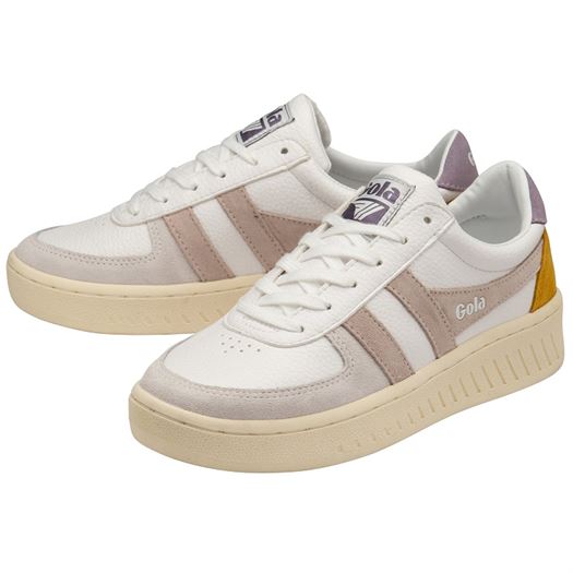 Gola femme grandslam trident blanc1281103_3 sur voshoes.com