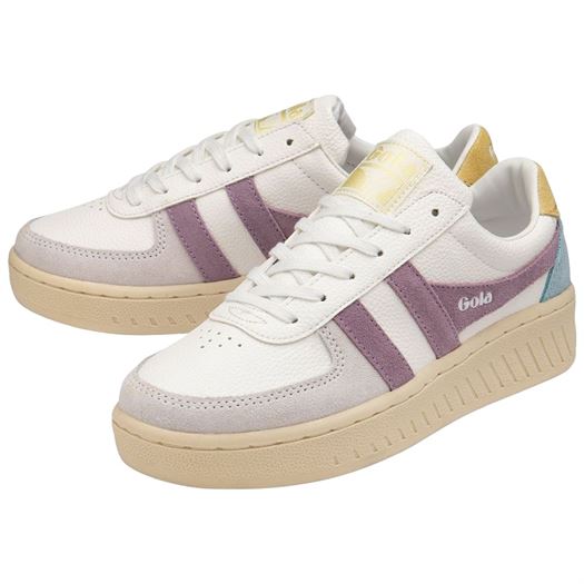 Gola femme grandslam trident blanc1281104_3 sur voshoes.com