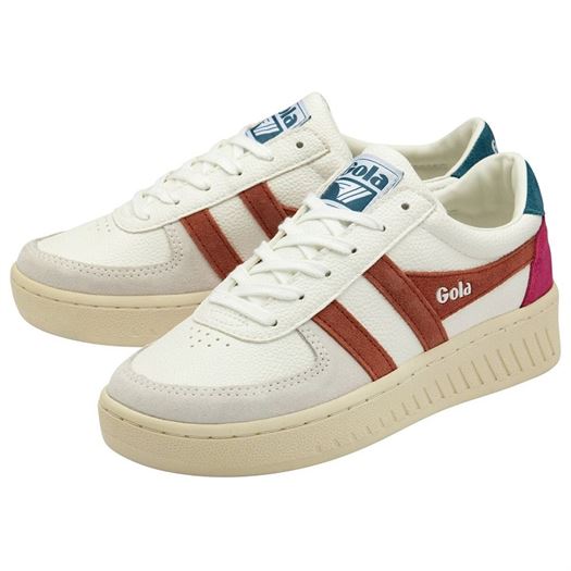 Gola femme grandslam trident blanc1281115_3 sur voshoes.com