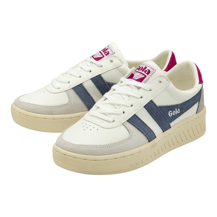 Gola femme grandslam trident blanc1281118_3 sur voshoes.com