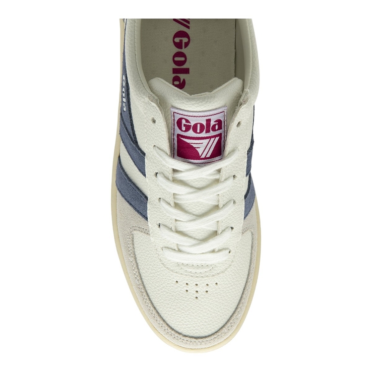 Gola femme grandslam trident blanc1281118_4 sur voshoes.com