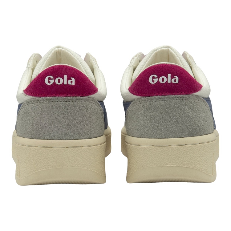 Gola femme grandslam trident blanc1281118_5 sur voshoes.com