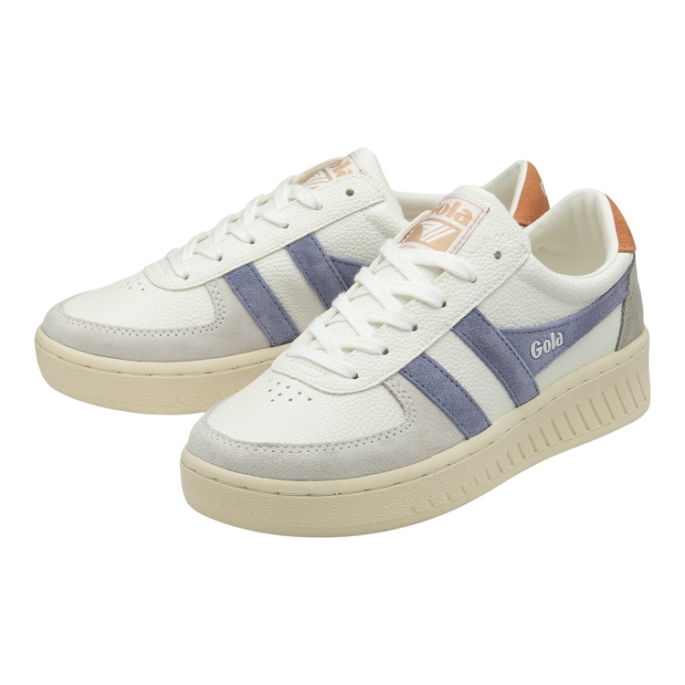 Gola femme grandslam trident blanc1281125_3 sur voshoes.com