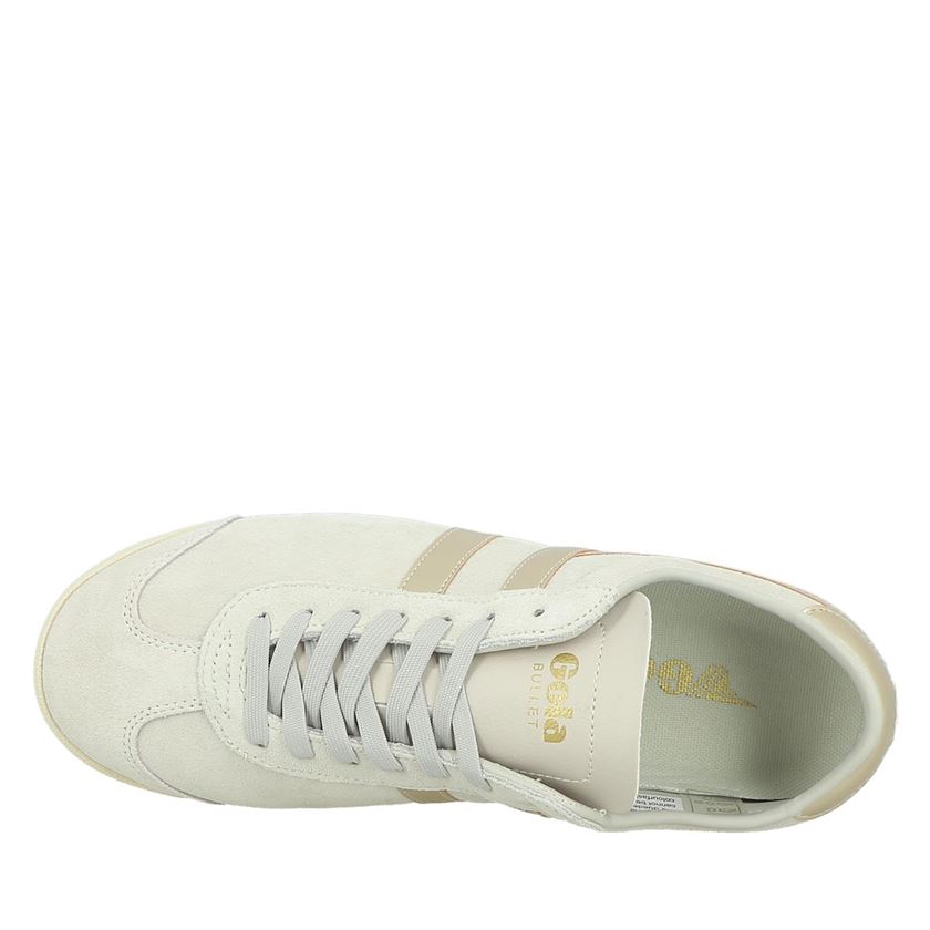 Gola femme bullet pearl beige1281303_6 sur voshoes.com