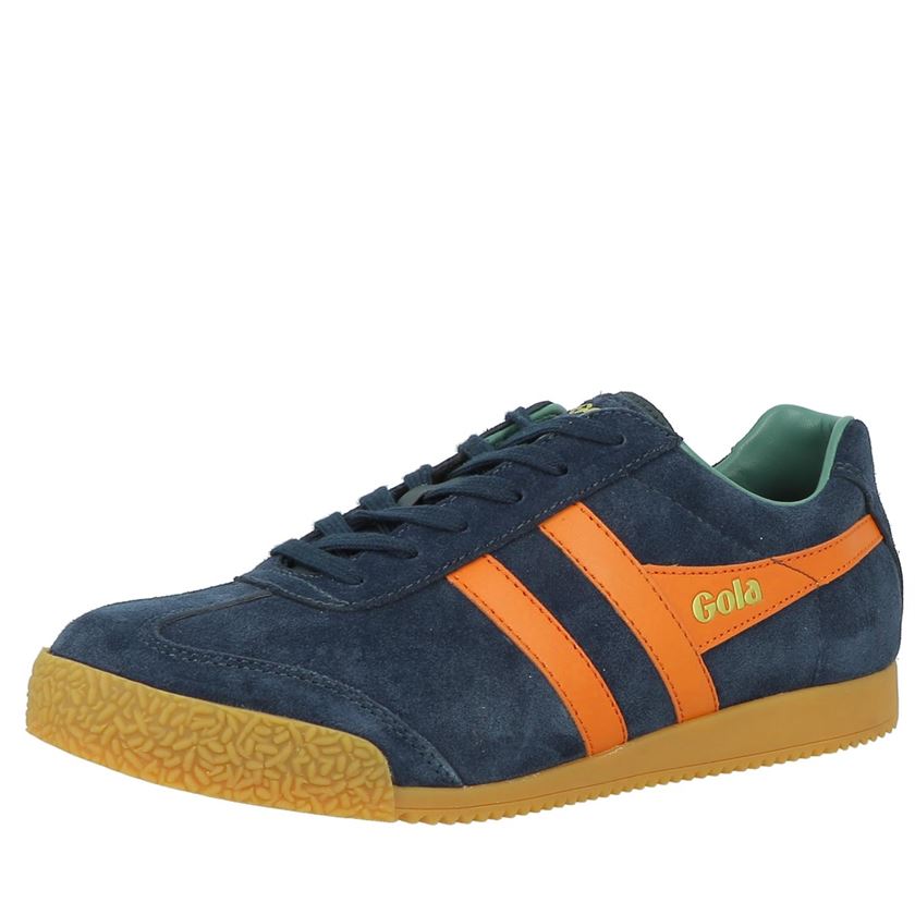 Gola homme harrier suede bleu1281401_2 sur voshoes.com