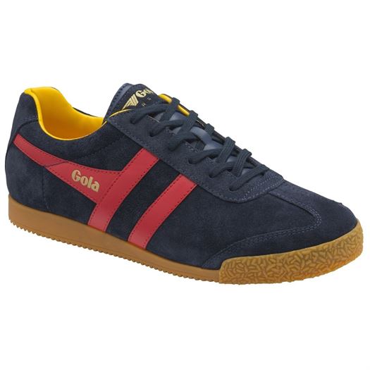 Gola homme harrier suede bleu1281405_2 sur voshoes.com