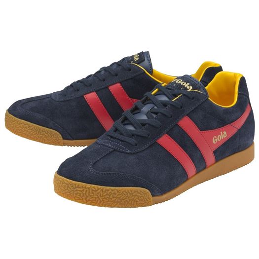 Gola homme harrier suede bleu1281405_3 sur voshoes.com