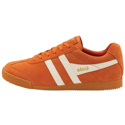 Gola homme harrier suede orange1281408_3 sur voshoes.com