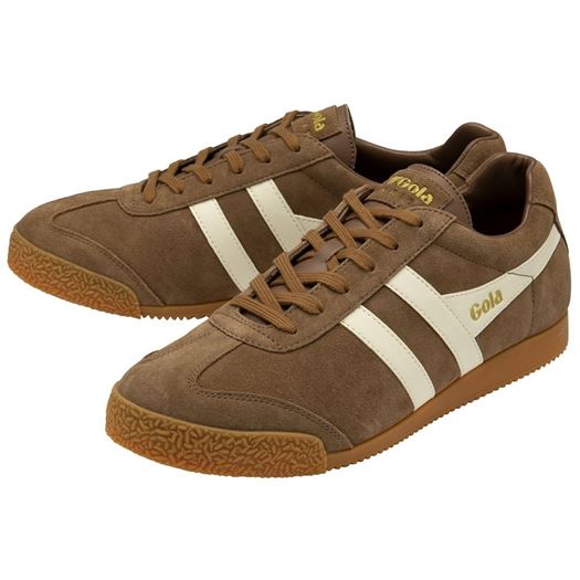 Gola homme harrier suede marron1281412_3 sur voshoes.com