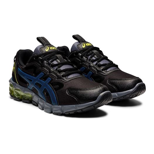 Asics garcon gel quantum 90 noir1282104_2 sur voshoes.com