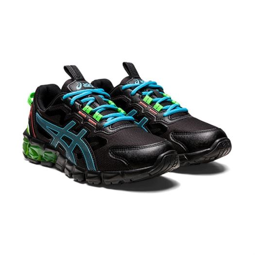 Asics garcon gel quantum 90 noir1282107_2 sur voshoes.com