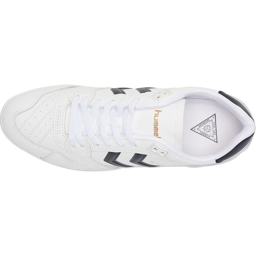 Hummel homme hb team leather blanc1284101_6 sur voshoes.com