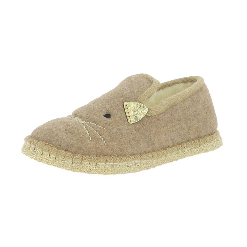 Maison de l espadrille femme brodee beige1290801_2 sur voshoes.com