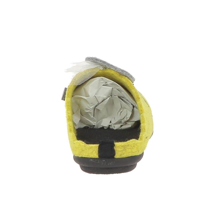 Maison de l espadrille femme souris jaune1291501_4 sur voshoes.com