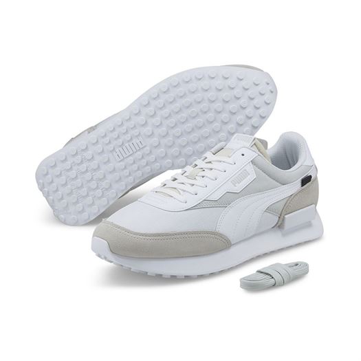 Puma homme future rider blanc1294302_2 sur voshoes.com