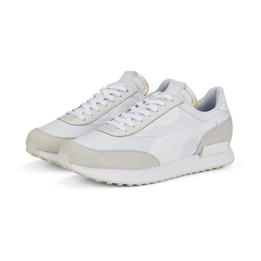 Puma homme future rider blanc1294307_2 sur voshoes.com