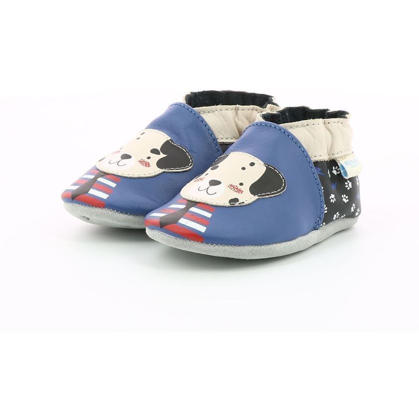 Robeez garcon punky doogy bleu1298201_2 sur voshoes.com