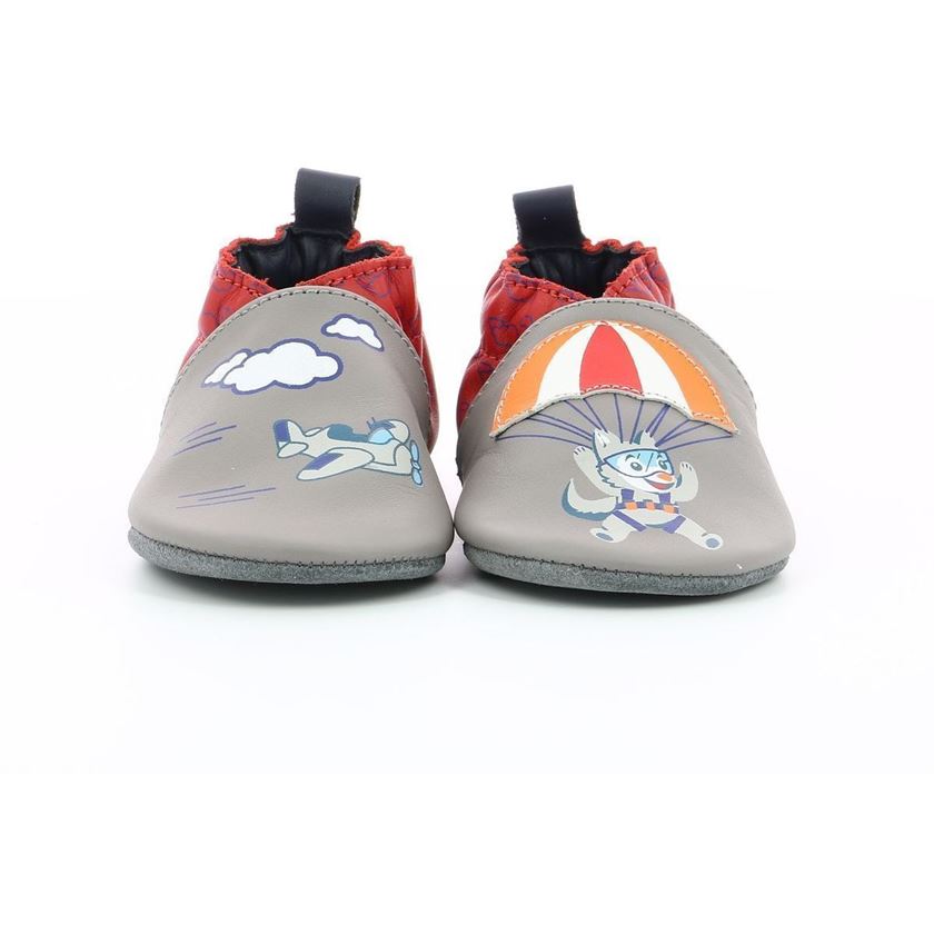 Robeez garcon happy wolf gris1298501_4 sur voshoes.com