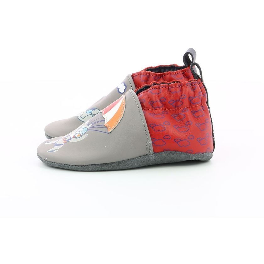 Robeez garcon happy wolf gris1298501_5 sur voshoes.com