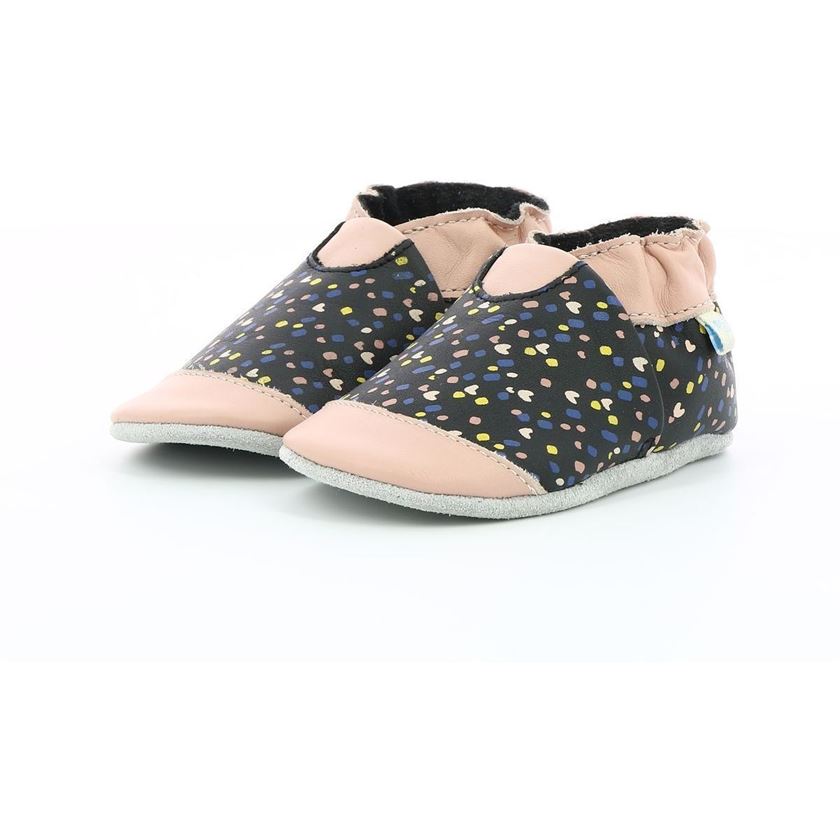 Robeez fille rainy love noir1298601_2 sur voshoes.com