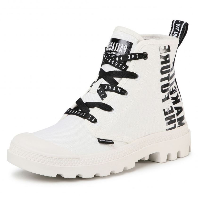 Palladium femme pampa hi future blanc1299601_2 sur voshoes.com