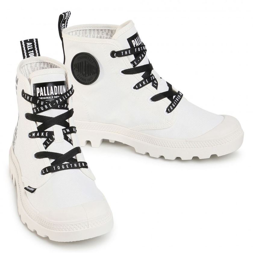 Palladium femme pampa hi future blanc1299601_5 sur voshoes.com