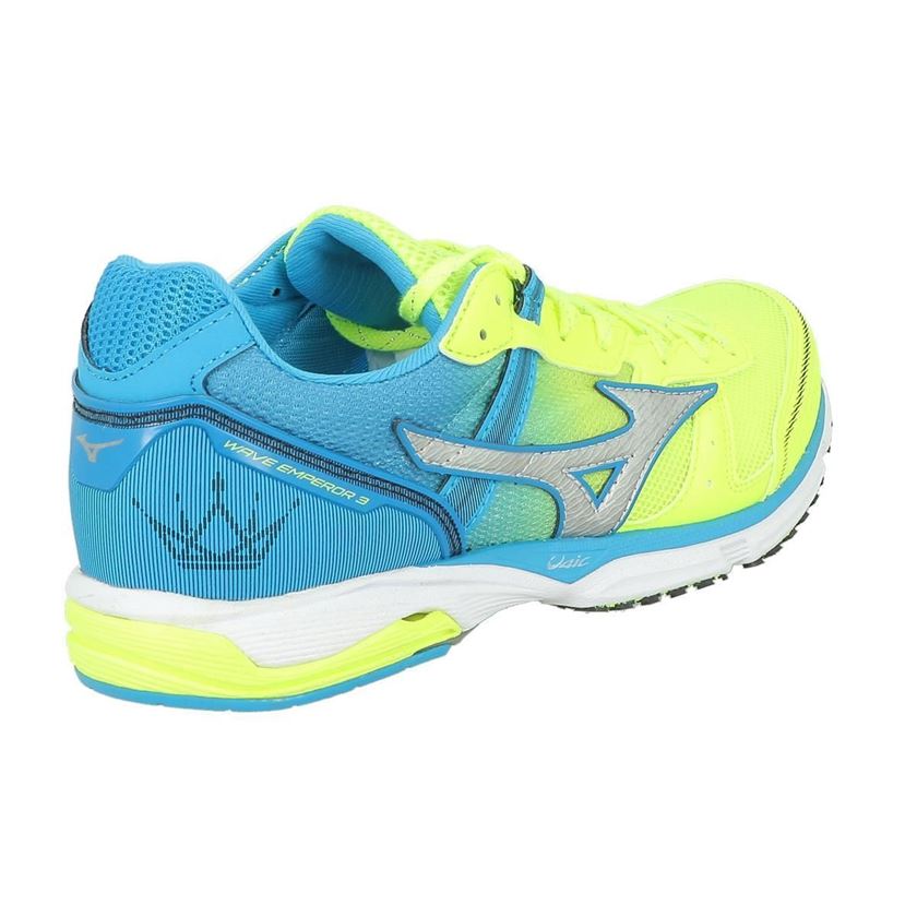 Mizuno homme wave emperor 3 jaune1299901_4 sur voshoes.com