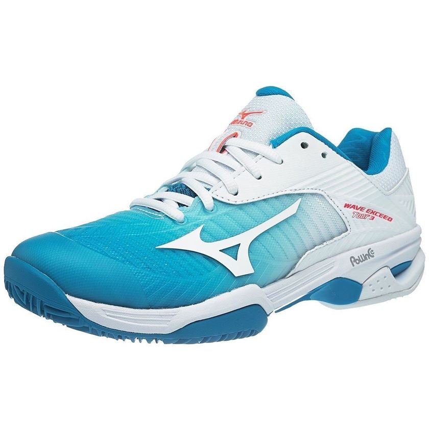 Mizuno homme wave exceed tour 3 cc bleu1300202_2 sur voshoes.com