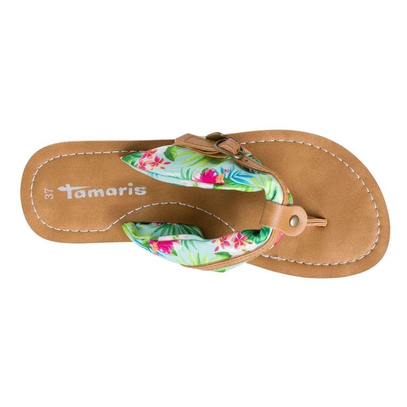 Tamaris femme 27109 vert1308908_4 sur voshoes.com