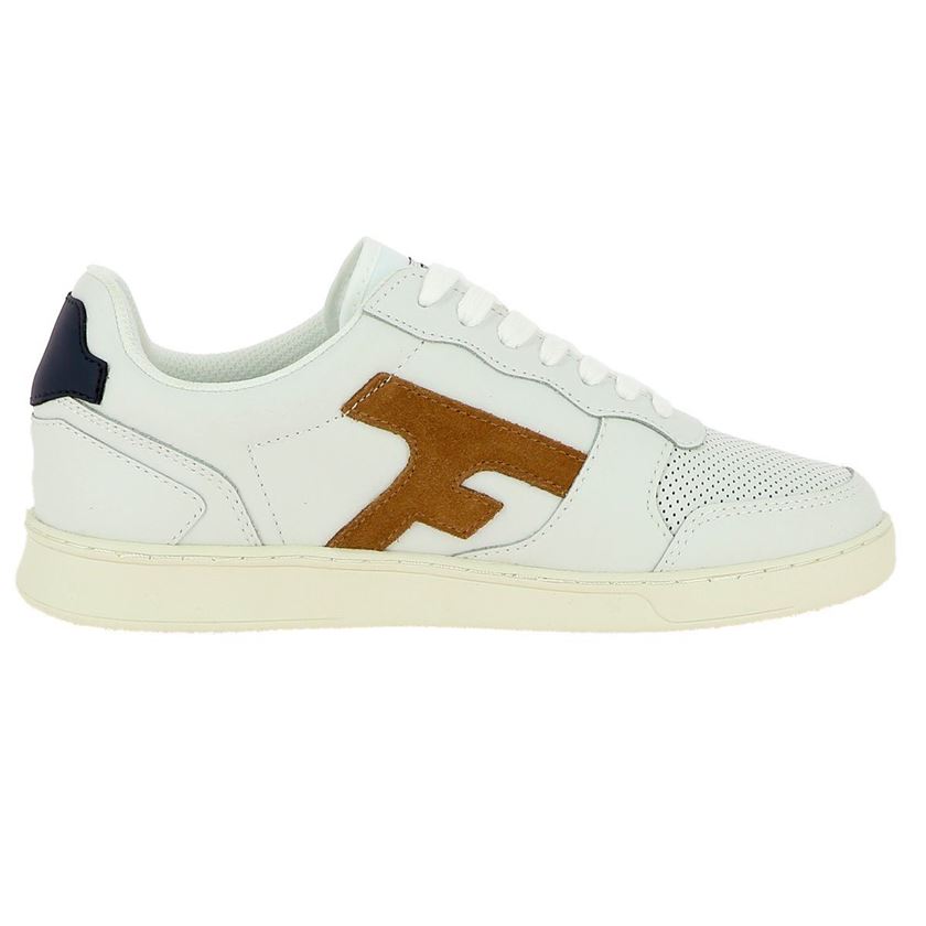 homme Faguo homme hazel leather blanc