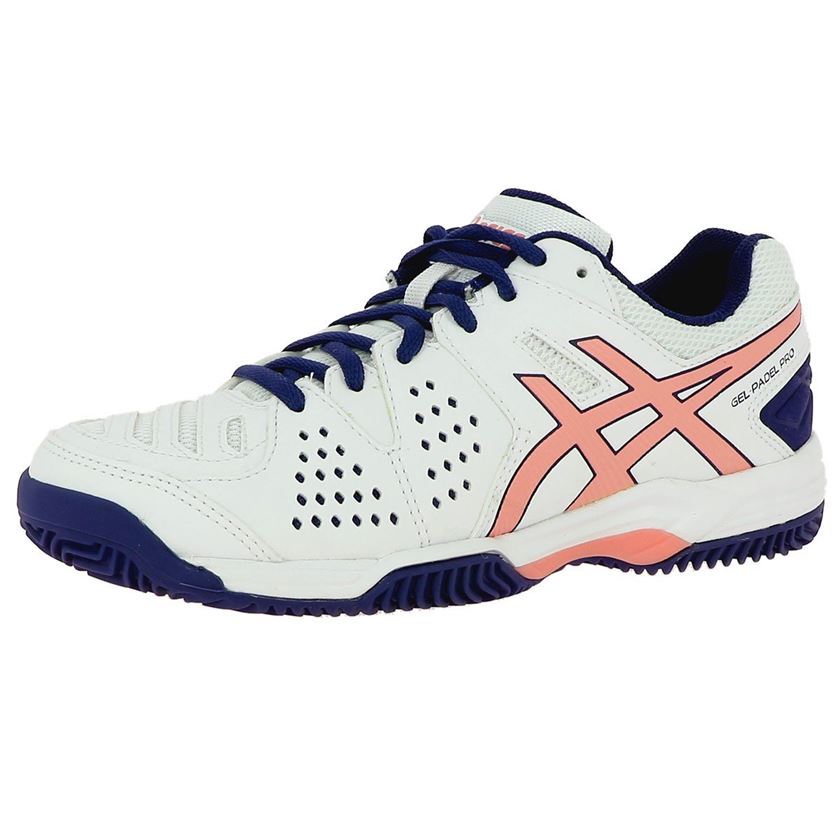 Asics femme gel padel pro blanc1317701_2 sur voshoes.com