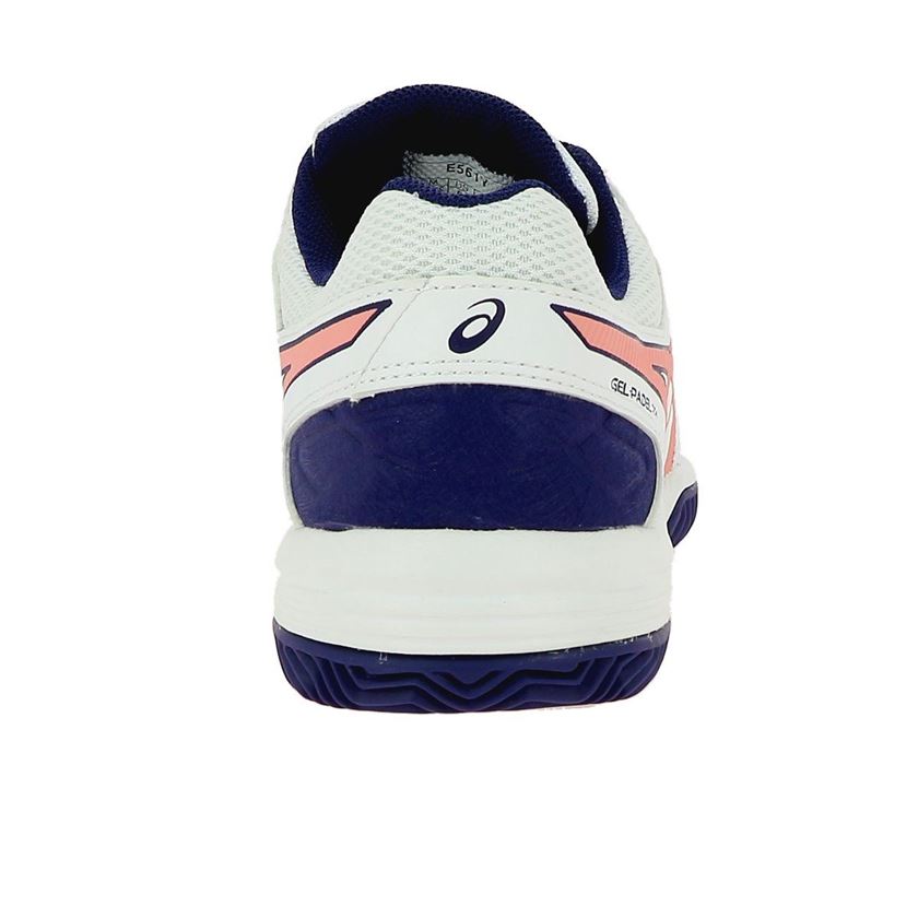 Asics femme gel padel pro blanc1317701_5 sur voshoes.com