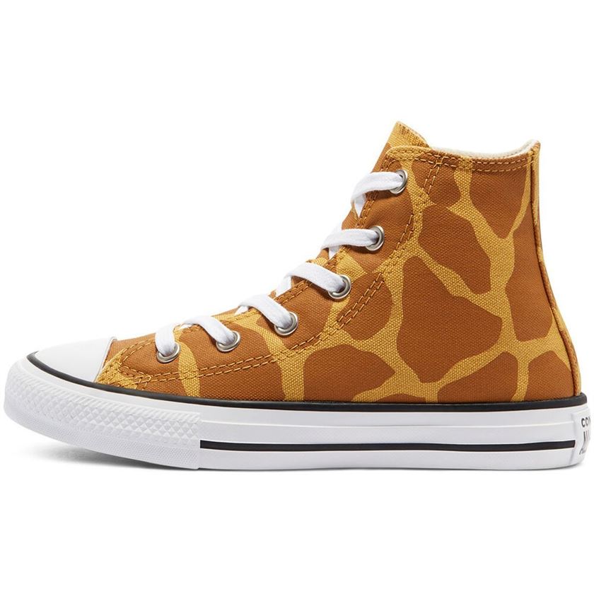 Converse femme chuck taylor hi jaune1321601_3 sur voshoes.com