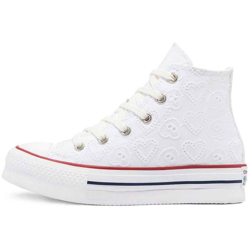 Converse fille ctas eva lift hi blanc1321701_2 sur voshoes.com