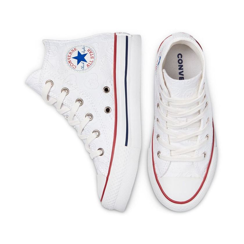 Converse fille ctas eva lift hi blanc1321701_3 sur voshoes.com