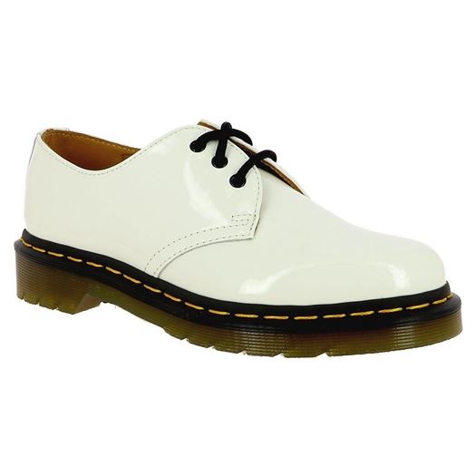 Dr martens femme 1461 w blanc1321901_2 sur voshoes.com