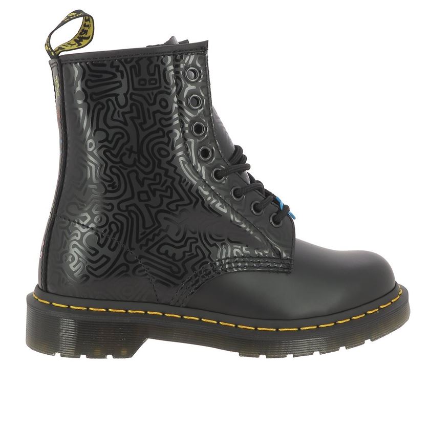femme Dr martens femme 1460 kh fig noir