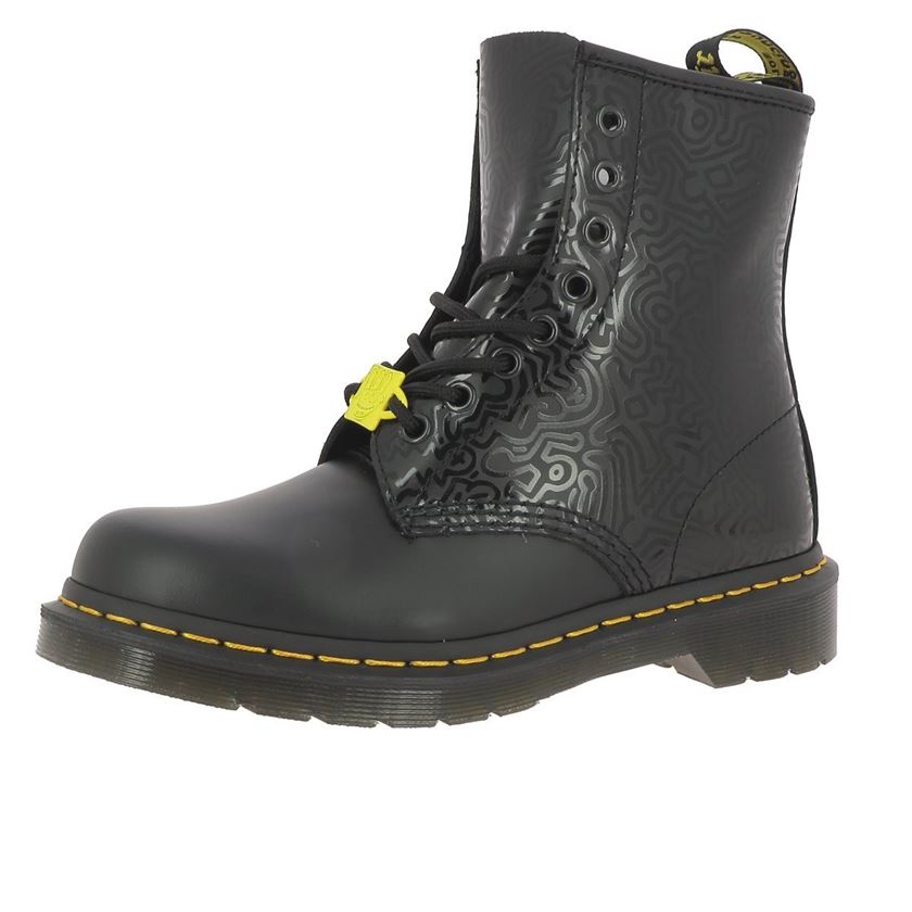 Dr martens femme 1460 kh fig noir1322101_2 sur voshoes.com