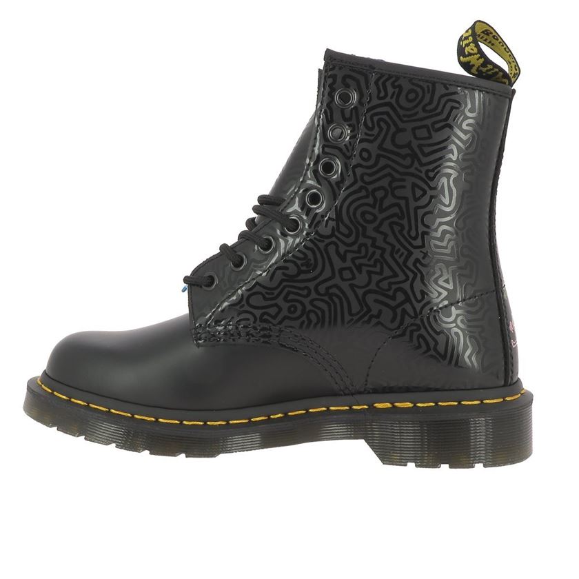 Dr martens femme 1460 kh fig noir1322101_3 sur voshoes.com