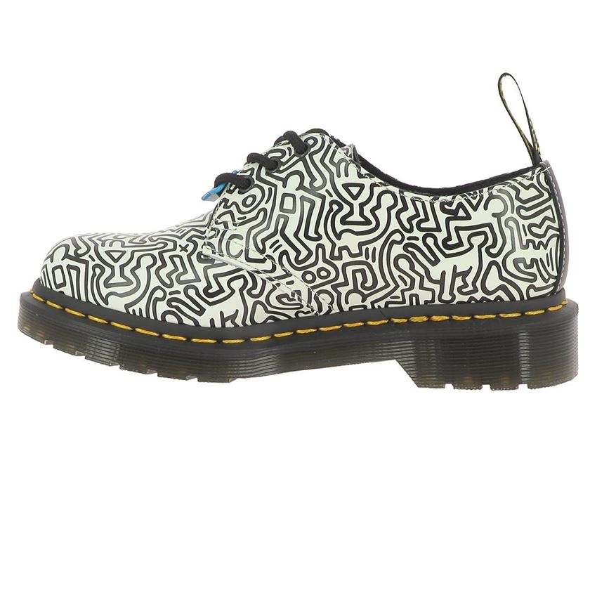 Dr martens femme 1460 kh fig blanc1322102_3 sur voshoes.com