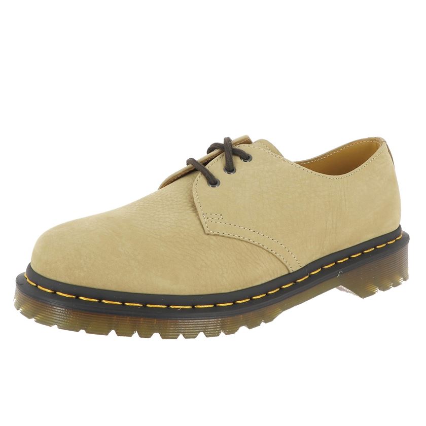 Dr martens homme 1461 sand milled beige1323001_2 sur voshoes.com