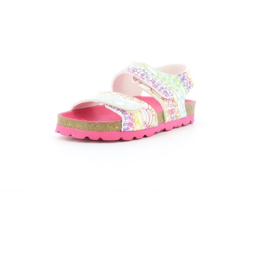 Kickers fille summerkro blanc1323601_2 sur voshoes.com