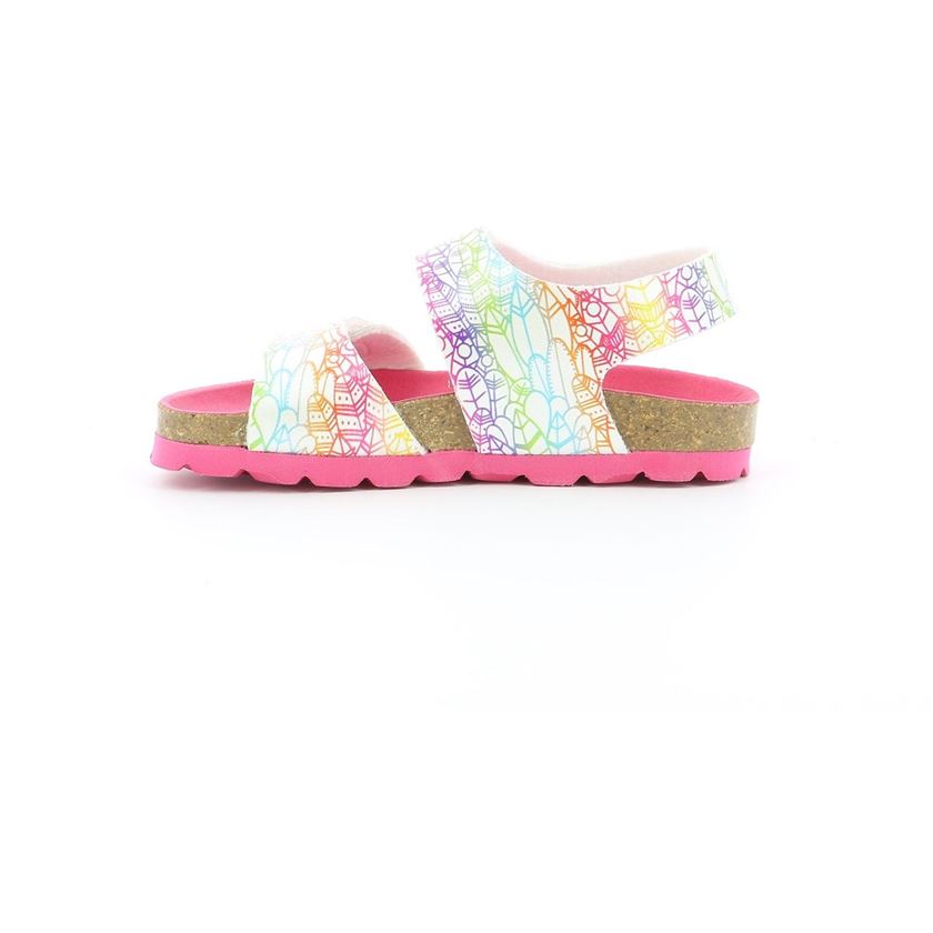 Kickers fille summerkro blanc1323601_3 sur voshoes.com