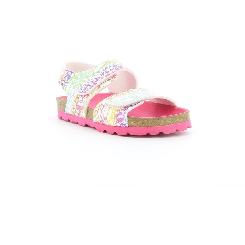 Kickers fille summerkro blanc1323601_4 sur voshoes.com